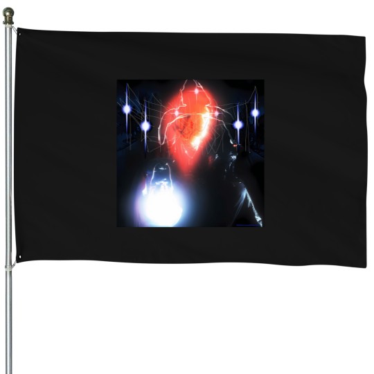 Discover bladee red light House Flags