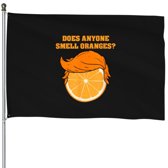 Discover Donald Trump Orange T-Shirt House Flags