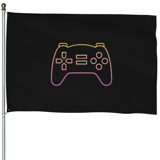 Discover Gamers Game Controller House Flags