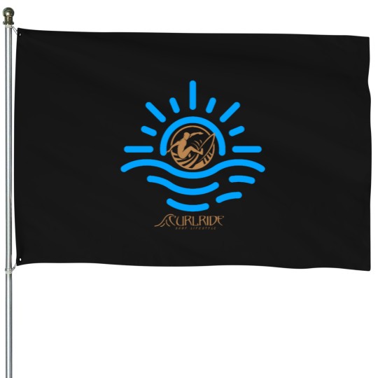Discover surf lifestyle-surfing House Flags