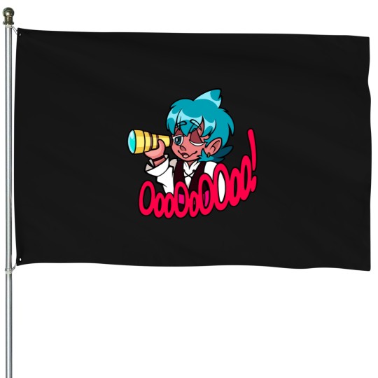 Discover Sorbet Shark Cookie House Flags