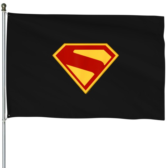 Discover superman 2025 movie sshield House Flags
