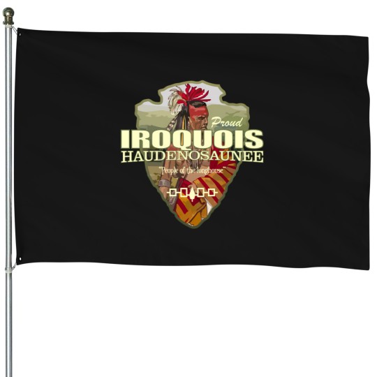 Discover Iroquois (Arrowhead) 505 House Flags