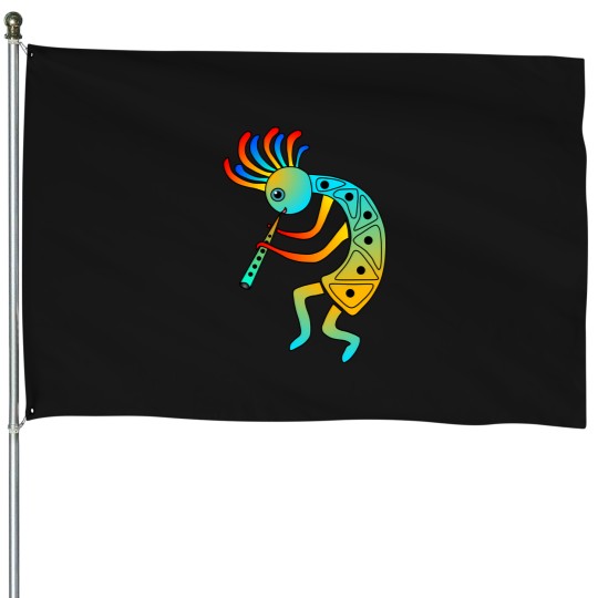 Discover Kokopelli Ii 1714 House Flags