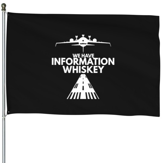 Discover Information-Whiskey-T-Shirt---Funny-Pilot-Aviation-Shirts-(1) House Flags