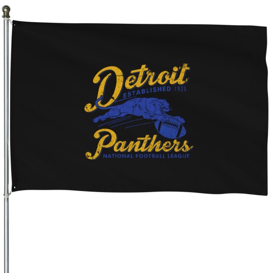 Discover detroit panthers football 1 House Flags