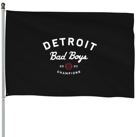 Discover Detroit-Bad-Boys T-Shirt House Flags