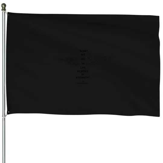 Discover Marcus Aurelius Stoics quote House Flags