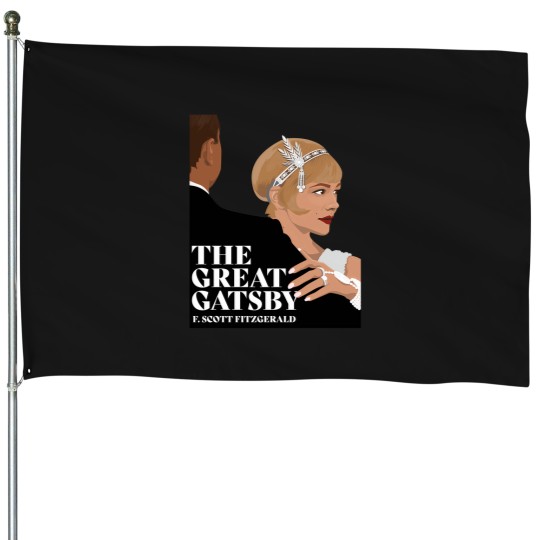 Discover The-Great-Gatsby-Minimalist-Art T-Shirt House Flags