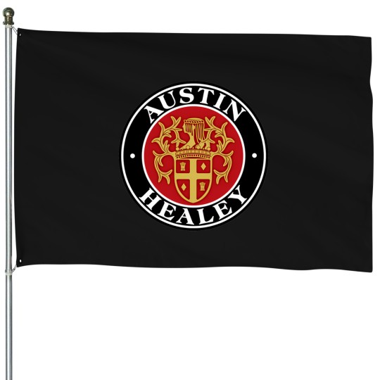 Discover Austin Healey Emblem T-Shirt House Flags