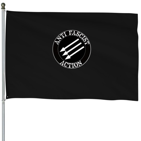 Discover ANTI FASCIST ACTION House Flags