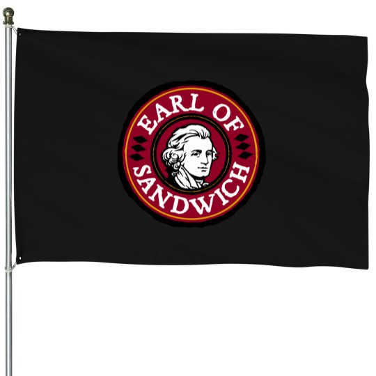 Discover Earl Of Sandwich (Restaurant) Logo Classic T-Shirt (1) House Flags
