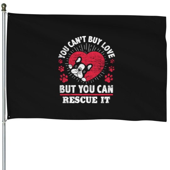 Discover Animal Rescue House Flags