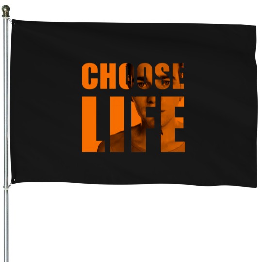 Discover Trainspotting - Choose Life T-Shirt House Flags