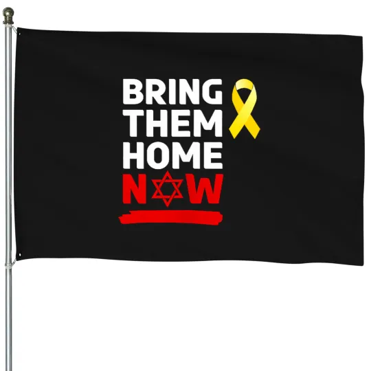 Discover israel yellow ribbon symbol bring them back home now House Flags