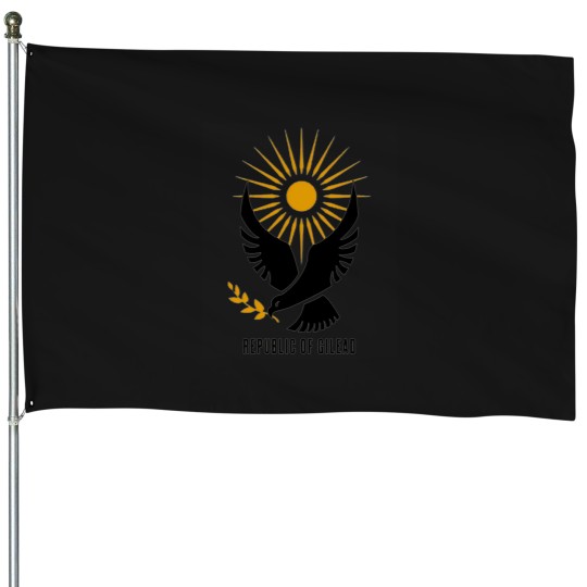 Discover The Handmaids Tale Republic of Gilead Logo Flag Banner House Flags