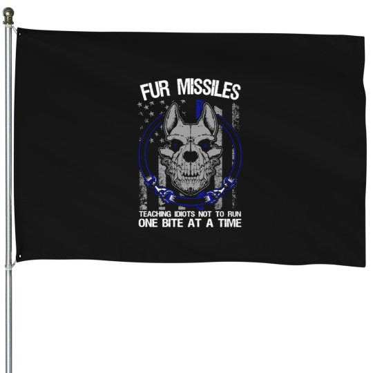 Discover k9 fur missiles House Flags