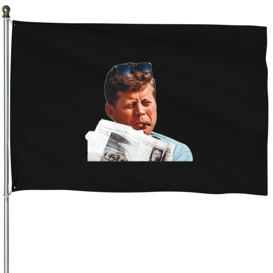 Discover John F Kennedy with the Cigar House Flags