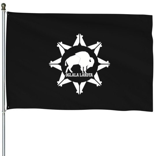 Discover Oglala Lakota Sioux T-Shirt House Flags