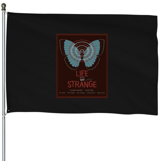 Discover life is s innovative trange House Flags