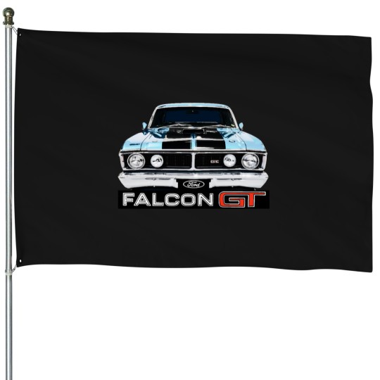 Discover fords Falcon XY GTHO Premium House Flags