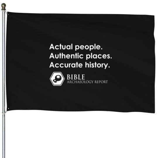 Discover Bible Archaeology Report T-Shirt House Flags
