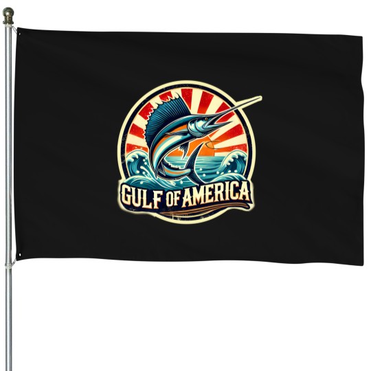 Discover gulf of america House Flags