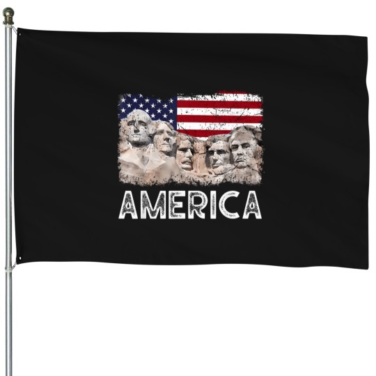 Discover trump president 45th rushmore mount american flag 4th july House Flags