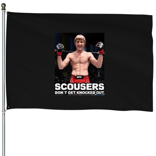 Discover paddy the baddy pimblett scousers dont get knocked out House Flags