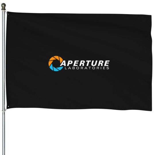 Discover Portal  Aperture Science Logo Colors T-Shirt House Flags