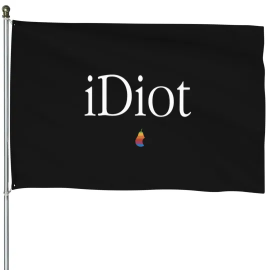 Discover Idiot---Dark-Version T-Shirt House Flags