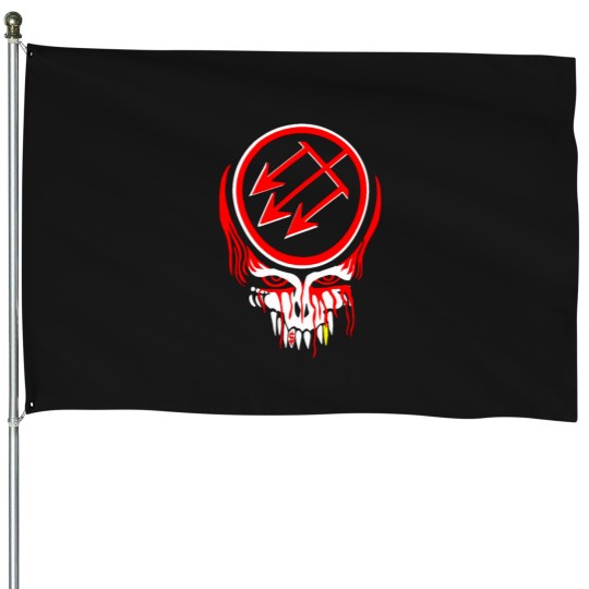 Discover irons Front Anti Fascist 3 Arrows Steal House Flags