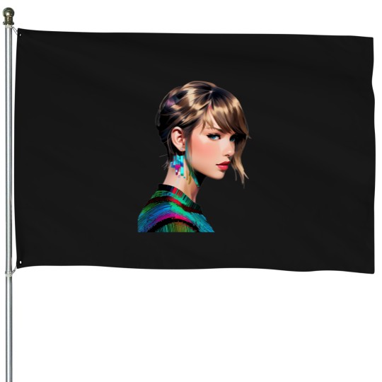 Discover The-Swiftie T-Shirt House Flags