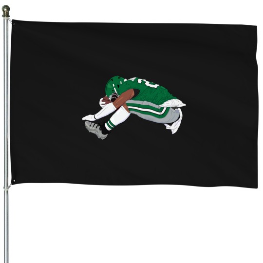 Discover saquon barkley backwards hurdle House Flags