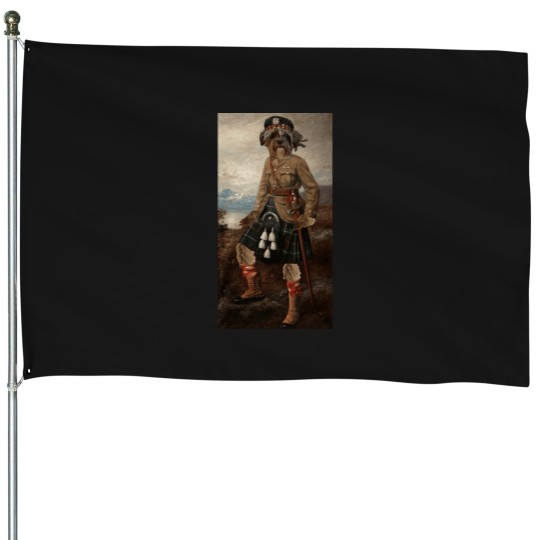 Discover scottie dog House Flags