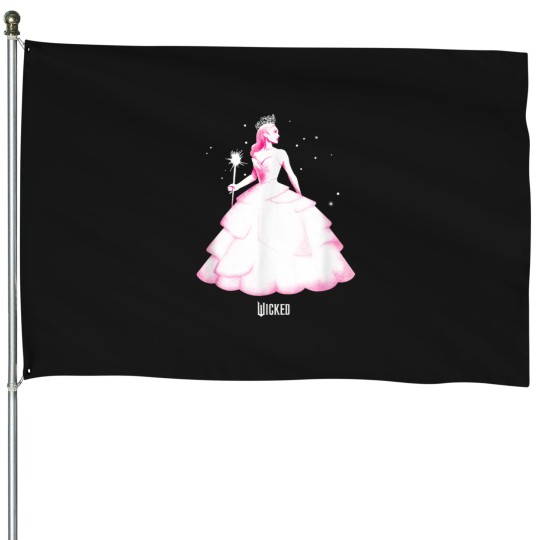 Discover Glinda - aesthetics Wicked Fantasy Movie House Flags