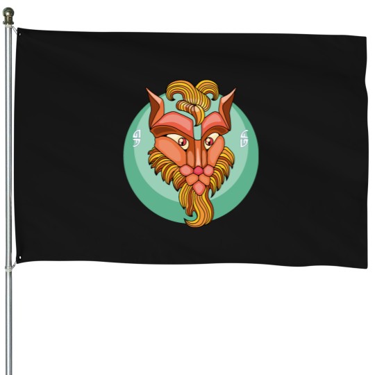 Discover Feline Destinations Classic House Flags