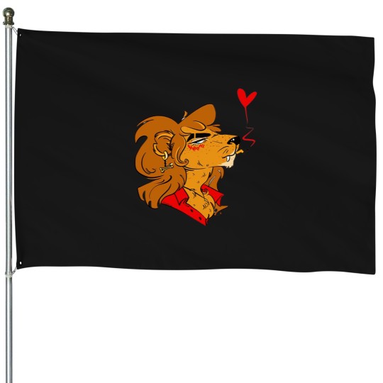 Discover Animal AU  Billy Lion House Flags