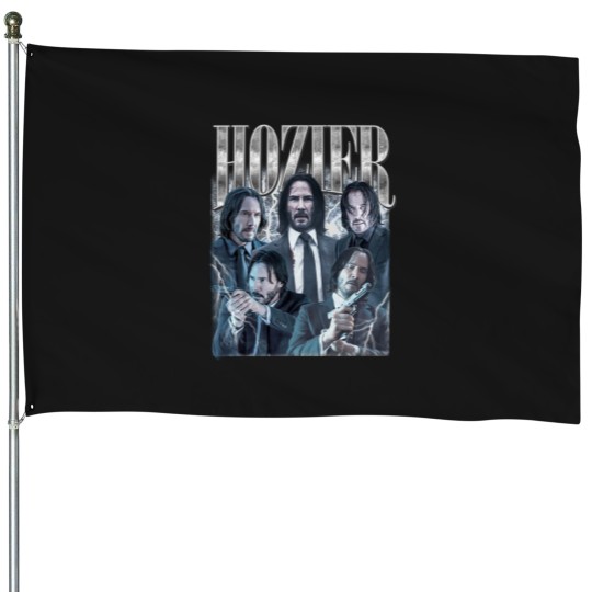 Discover HOZIER I  Keanu Reeves House Flags, Action Movies Lover House Flags, Hozier House Flags Gifts