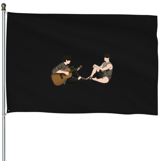 Discover Bad Buddy PatPran ep 3 hallway minimalist no bg House Flags