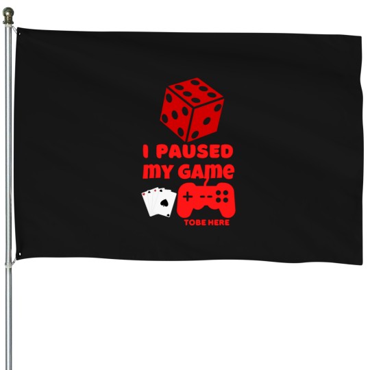Discover i paused my game tobe here -funny -playing House Flags