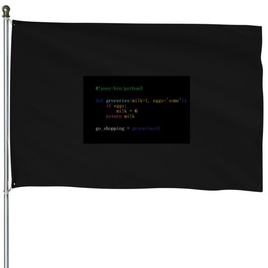 Discover The programming joke that keeps giving House Flags