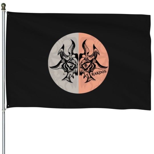 Discover MTG Rakdos House Flags