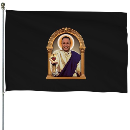 Discover Saint Kevin James House Flags