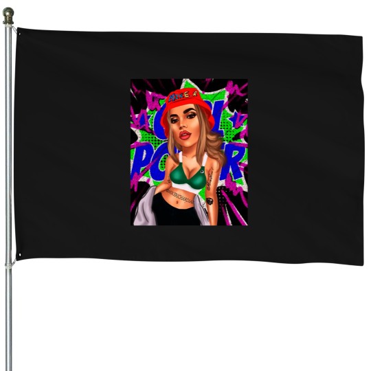 Discover Retro Vintage Karol G Bichota 2021 Love You House Flags