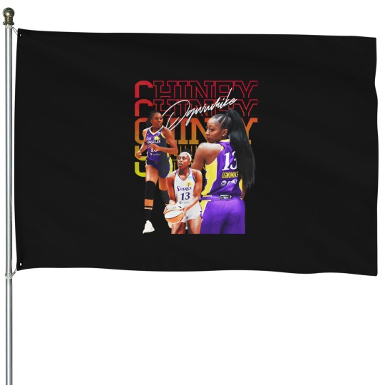 Discover Chiney Ogwumike Los Angeles Sparks House Flags