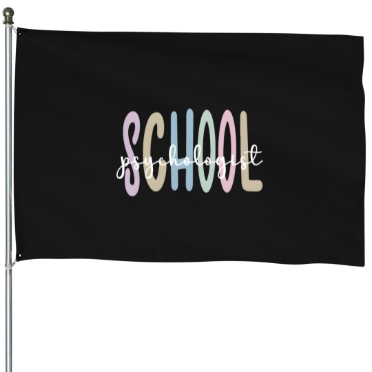 Discover School Psychologist Appreciation School Psych House Flags