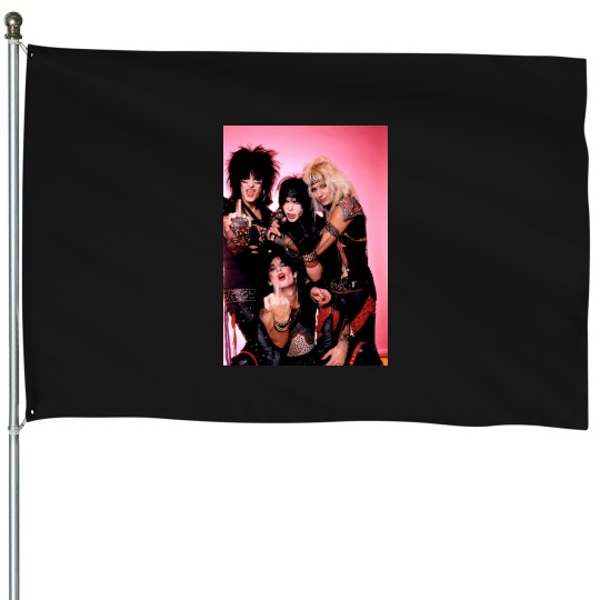 Discover style motley crue grup House Flags