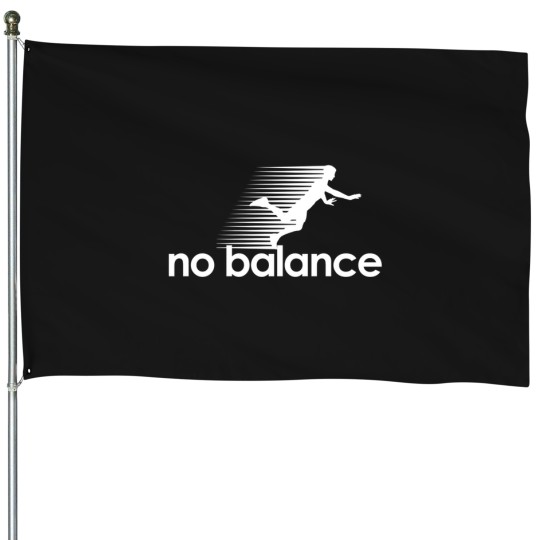 Discover Balance white logo House Flags