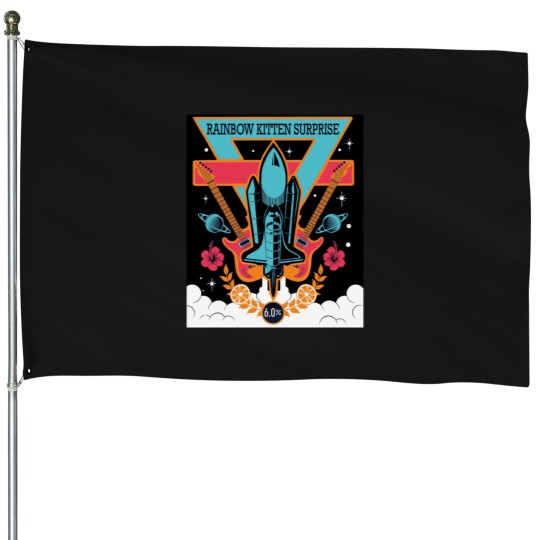 Discover Band Rainbow Kitten Surprise Music Tour House Flags
